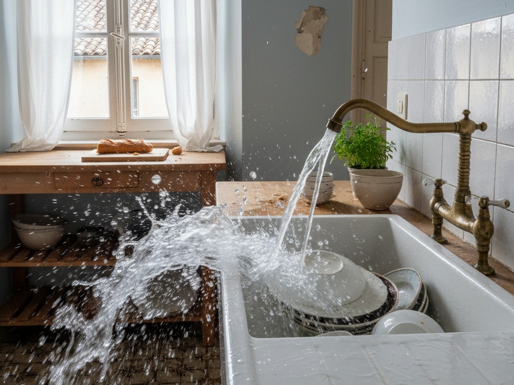 Pression d'eau trop forte : plombier à Châteauroux