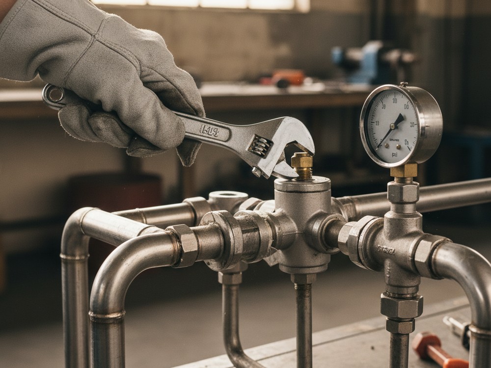 Pression d'eau trop forte : plombier à Châteauroux