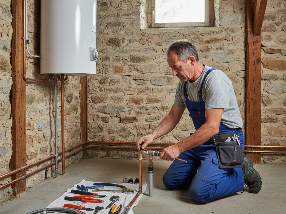 Intervention de plomberie à Arthon