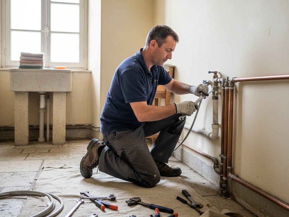 Intervention de plomberie à Saint-Maur