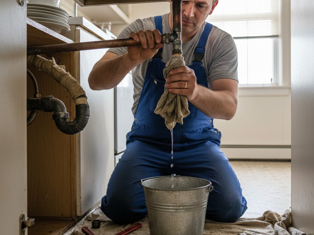 Réparation d'une canalisation en urgence à Châteauroux